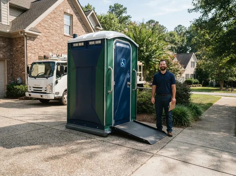ADA Accessible Portable Restroom in Cary, NC