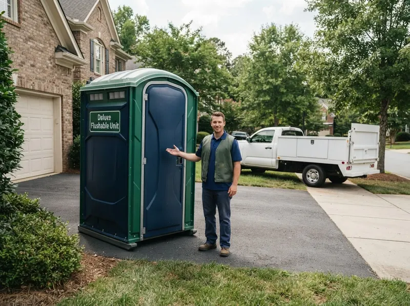 Deluxe Flushable Unit in Cary, NC